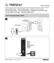 TRENDnet TEW-737HRE Guide D'installation Rapide