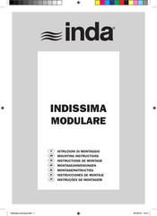 inda INDISSIMA A8883B Instructions De Montage