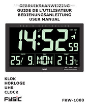 Fysic FKW-1000 Guide De L'utilisateur