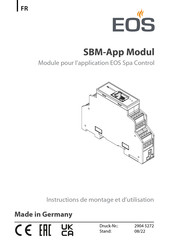 EOS SBM-App Modul Instructions De Montage Et D'utilisation