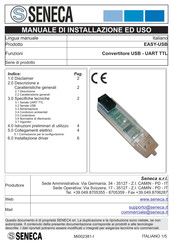 Seneca EASY-USB Manuel D'installation