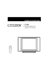 Citizen LT1560 Guide D'utilisation