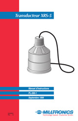 Milltronics XRS-5 Manuel D'instructions
