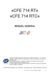 AIR'T CFE 714 RT Manuel General