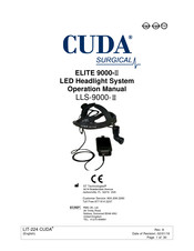 Cuda surgical ELITE 9000-II Mode D'emploi