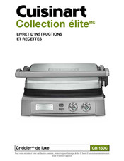 Cuisinart Collection Elite GR-150C Livret D'instructions