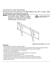 PEERLESS SmartMount DFPT-420S Installation Et Montage