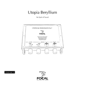 Focal Utopia Beryllium Série Manuel De L'utilisateur