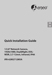 Eneo IPB-62M2712M5A Guide D'installation Rapide