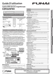 FUNAI CDV225FX4 Guide D'utilisation