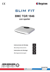 Bergstrom SLIM FIT BMC TGR 1846 Instructions De Montage