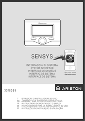 Ariston SENSYS Instructions De Montage Et D'emploi