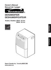 Kenmore 25836 Manuel De L'usager