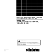 Shindaiwa 80559 Instructions