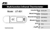 A&D Medical UT-801 Manuel D'instructions