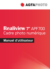 AgfaPhoto Realiview APF700 Manuel D'utilisateur