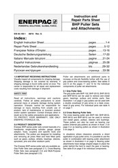 Enerpac BHP-551G Mode D'emploi