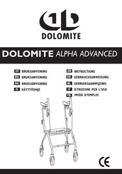 Dolomite alPHa advanced Mode D'emploi