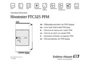 Endress+Hauser Nivotester FTC325 PFM Mode D'emploi