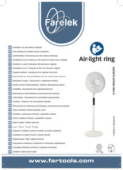 Farelek Air-light ring Notice Originale