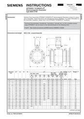 Siemens MAG 3100 Instructions