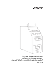 Ebro AC 100 Mode D'emploi