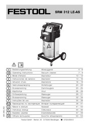 Festool SRM 312 LE-AS Mode D'emploi