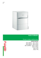 Oertli OENOVIAPAC GS 5 MR-E Notice D'utilisation
