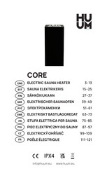 HUUM CORE Mode D'emploi