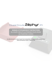 Dji Zephyr DJI Phantom 4 Multispectral Manuel D'utilisation Et D'instructions
