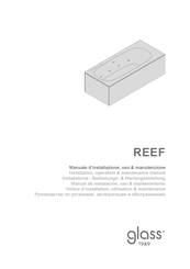 glass 1989 REEF Notice D'installation, Utilisation & Maintenance