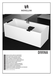 Novellini DIVINA Notice D'installation, Utilisation Et Entretien