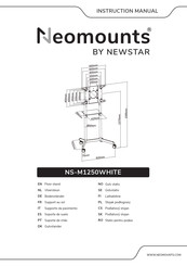 NewStar Neomounts NS-M1250WHITE Manuel D'instructions