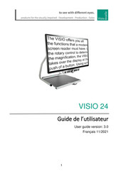 VisioBraille VISIO 24 Guide De L'utilisateur