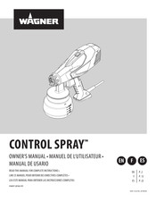 WAGNER Control Spray Manuel De L'utilisateur