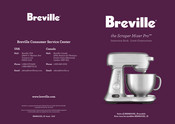 Breville the Scraper Mixer Pro BEM800XL/B Livret D'instructions