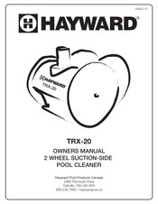 Hayward TRX-20 Guide D'utilisation