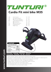 Tunturi Cardio Fit mini bike M35 Manuel De L'utilisateur