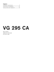 Gaggenau VG 295 CA Instructions D'installation