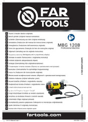 Far Tools MBG 120B Notice Originale