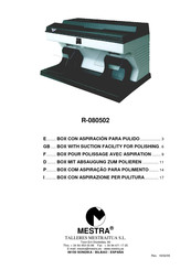 Mestra R-080502 Mode D'emploi