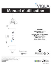 Viqua IHS22-E4 Manuel D'utilisation