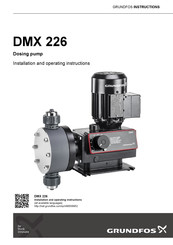 Grundfos DMX 226 Serie Notice D'installation Et De Fonctionnement