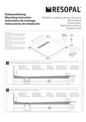 RESOPAL SpaStyling Série Instructions De Montage