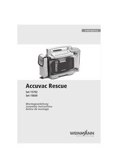 Weinmann Accuvac Rescue 15830 Notice De Montage