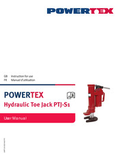 POWERTEX PTJ-S1 Manuel D'utilisation