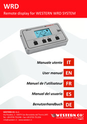 Western Co WRD Manuel De L'utilisateur