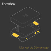 Mayku FormBox Manuel De Démarrage