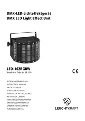 Leuchtkraft LED-162RGBW Mode D'emploi