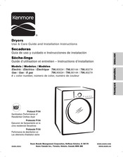 Kenmore 796.8002 Serie Guide D'utilisation Et Entretien